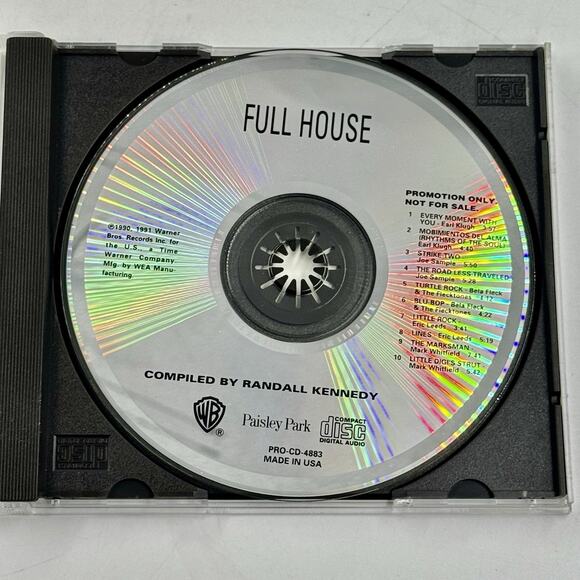 FULL HOUSE 1991 Jazz Compilation EARL KLUGH Joe Sample BELA FLECK Eric Leeds etc - Picture 4 of 5